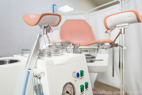 Image of Gynecological cabinet in modern clinic