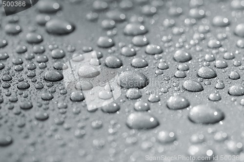 Image of Droplets on car