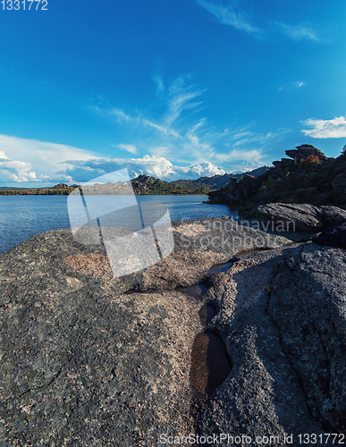 Image of Beauty view on Kolyvan lake