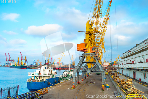 Image of Odessa sea port, Ukraine