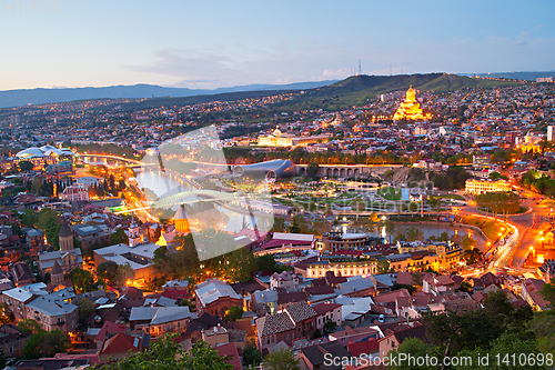 Image of Tbilisi panorama, Georgia