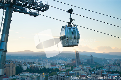 Image of Funicular in Tbilisi, Georgia