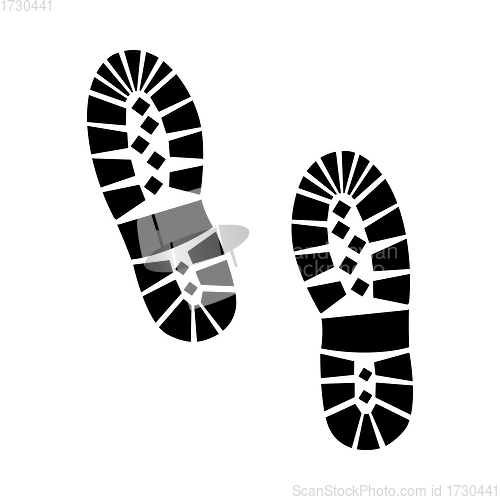 Image of Boot Print Icon