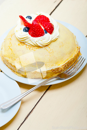 Image of crepe pancake cake