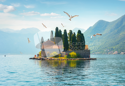 Image of The George Island near Perast