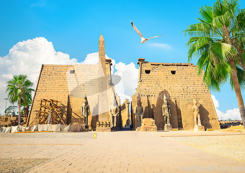 Image of The ancient Luxor temple