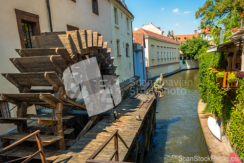 Image of This is a wooden mill