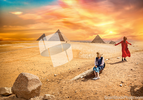 Image of Tour near the pyramids
