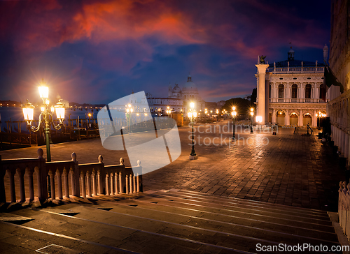 Image of Venetian piazza San Marco