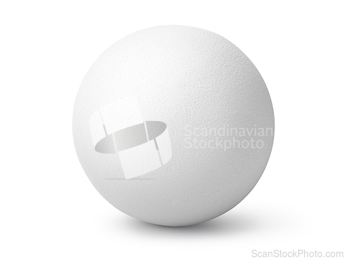 Image of White ball isolated