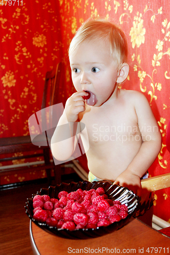 Image of little babyeats raspberry