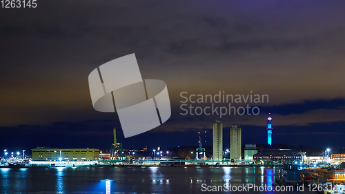 Image of Kaknastornet, the tower is a major hub of Swedish television, radio and satellite broadcasts