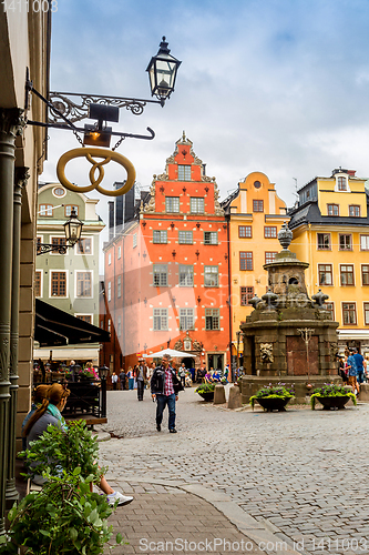 Image of Stortorget place in Gamla stan, Stockholm