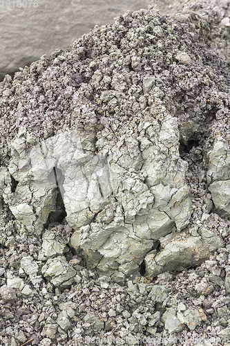 Image of heap of earth detail