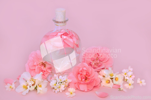 Image of Rose Orange Blossom and Nemesia Flower Perfume