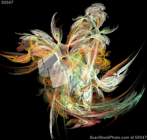 Image of Abstract flame fractal