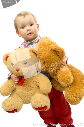 Image of Baby with bear