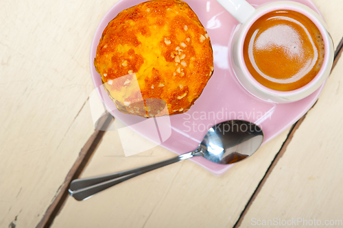 Image of coffee and muffin