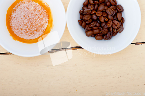 Image of espresso cofee and beans