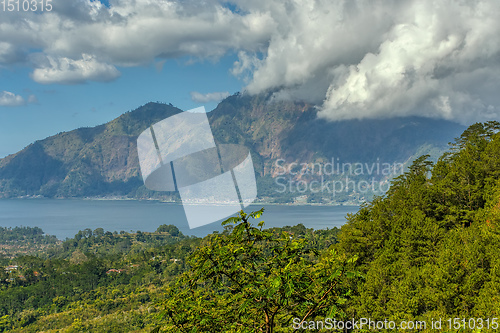 Image of Mount Batur-One of the famous volcanos, Indonesia