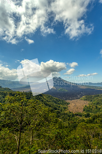 Image of Mount Batur-One of the famous volcanos, Indonesia