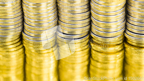 Image of a pile of silver coins