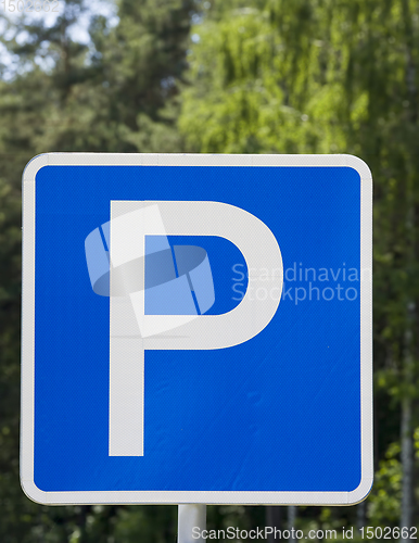 Image of car road sign