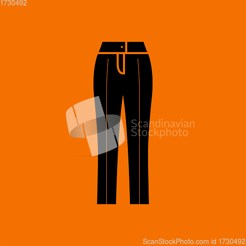 Image of Business Woman Trousers Icon