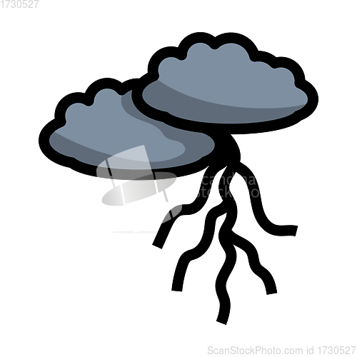 Image of Clouds And Lightning Icon