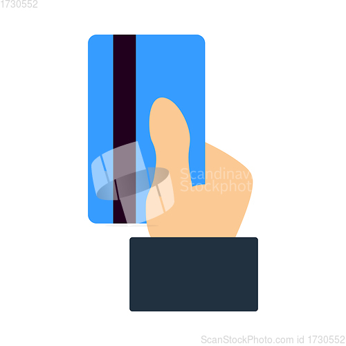 Image of Hand Hold Crdit Card Icon