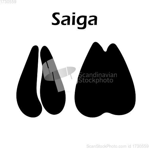 Image of Saiga Footprint