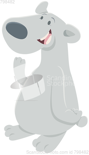 Image of polar bear cartoon animal