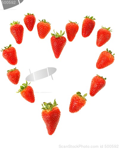Image of Strawberry heart