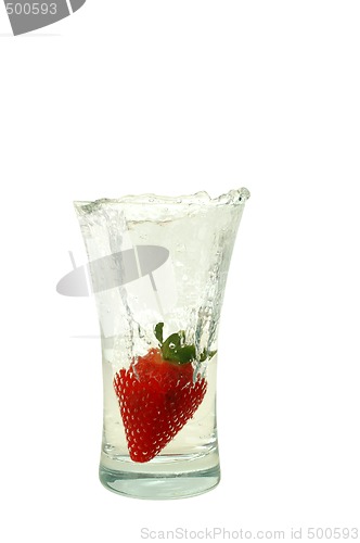 Image of Strawberry in glass