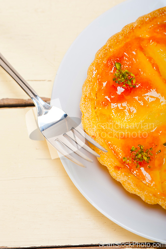 Image of fresh pears pie dessert cake