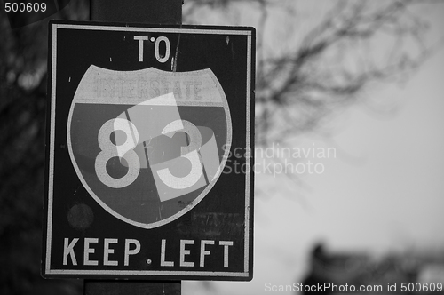 Image of Interstate 83 sign