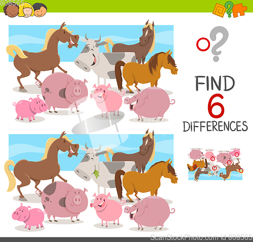 Image of spot the differences for kids