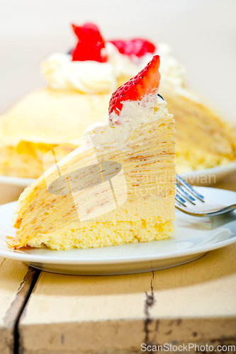 Image of crepe pancake cake