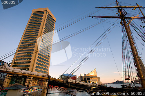 Image of Inner Harbor of Baltimore