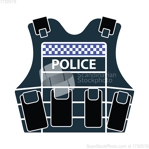 Image of Police Vest Icon