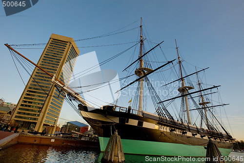 Image of Inner Harbor of Baltimore