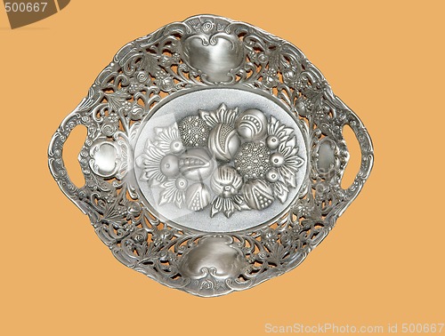 Image of Silver dish