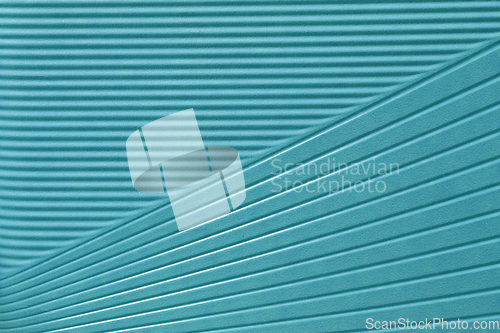 Image of blue plastic material