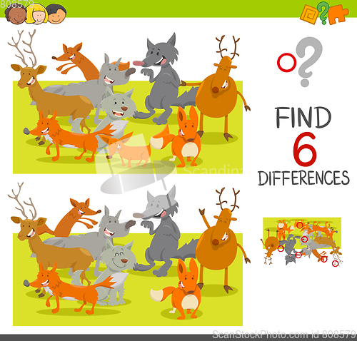 Image of spot the differences game