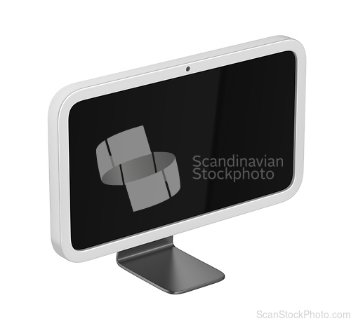 Image of Cartoon style computer monitor