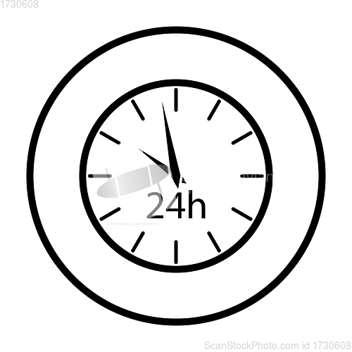 Image of 24 Hours Clock Icon