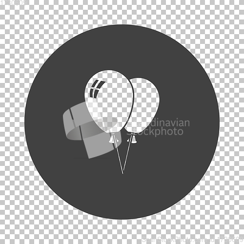 Image of Two Balloons Icon