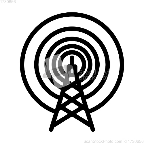 Image of Radio Antenna Icon