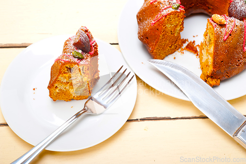 Image of chestnut cake bread dessert