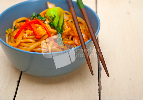 Image of hand pulled ramen noodles